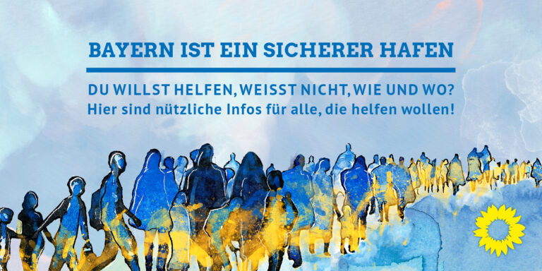 Menschen aus und in der Ukraine helfen