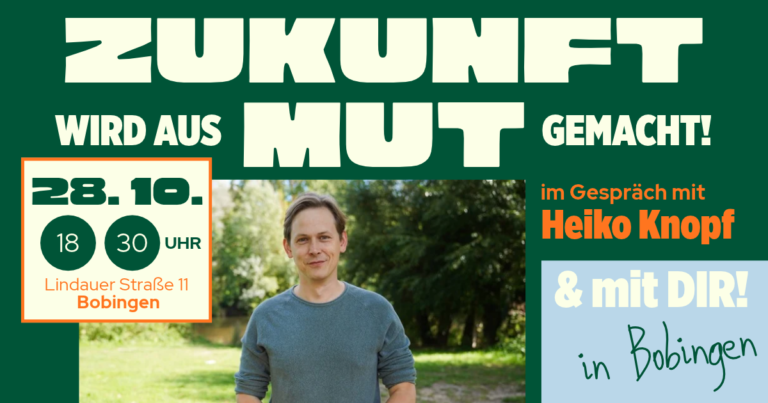 Heiko Knopf aus dem Bundesvorstand kommt nach Bobingen